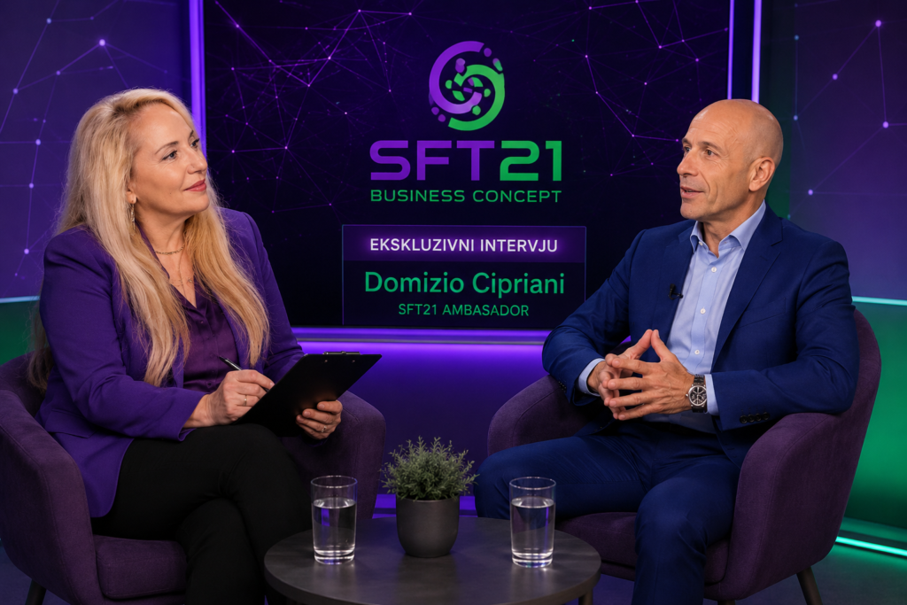 SFT21 ambasador: Sanja Andrijić Marinović intervjuira Domizija Ciprianija