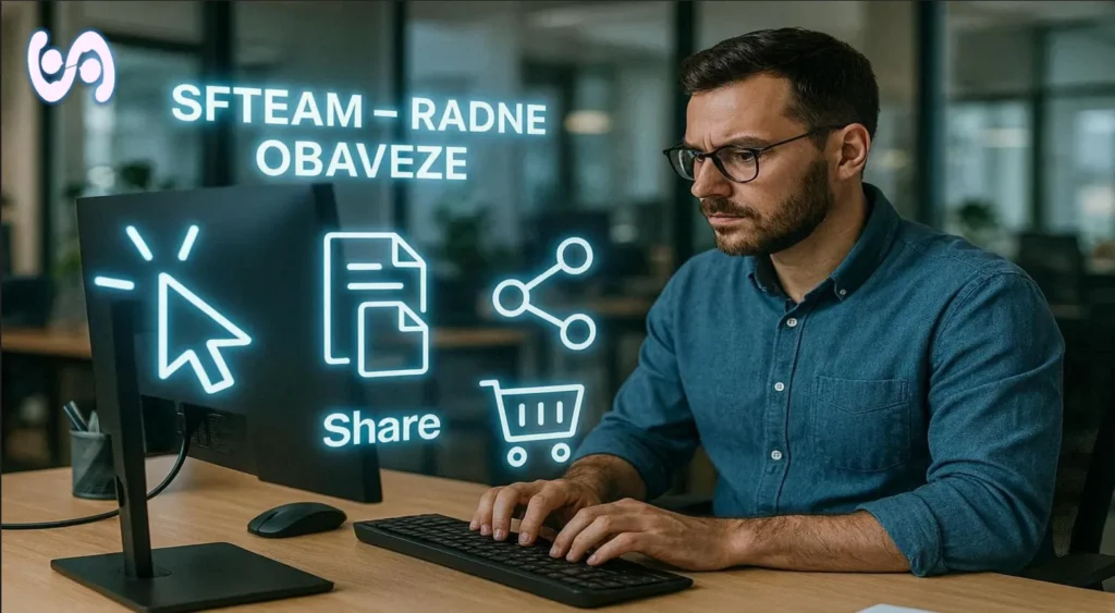 Radne obaveze franšizera u SFT21 sustavu uključuju dijeljenje sadržaja, marketinške aktivnosti i korištenje digitalnih alata.